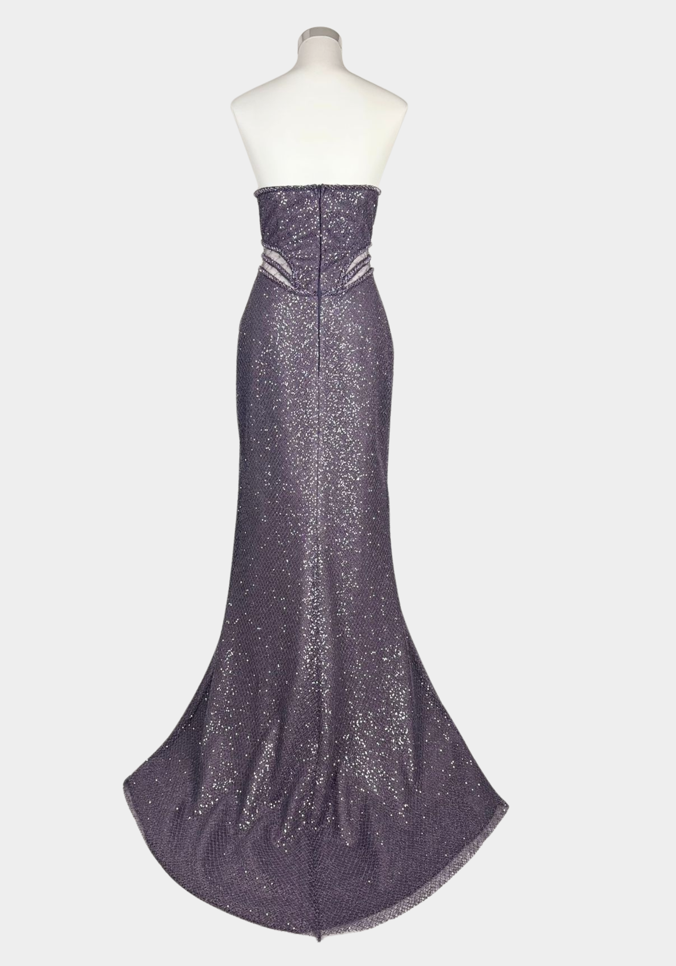 robe de soirée femme violet