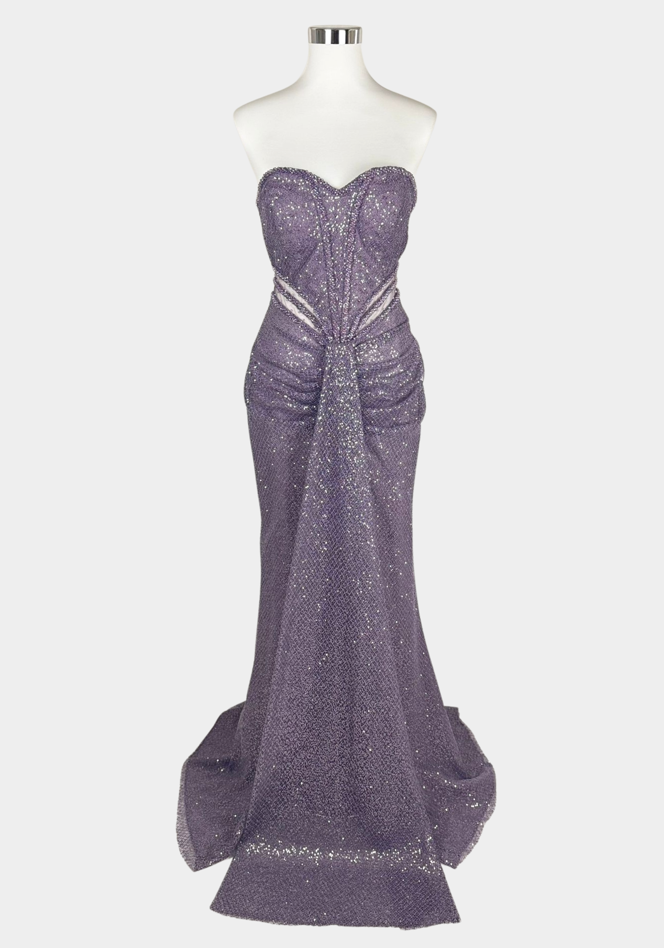 robe de soirée femme violet